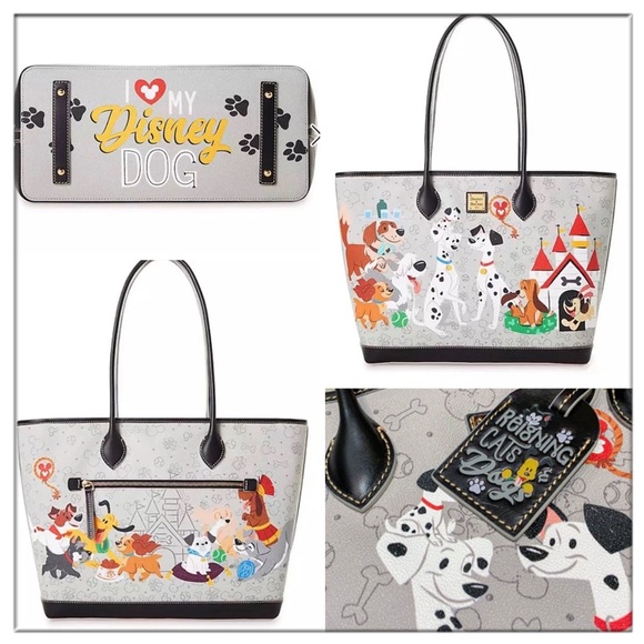 Disney Dooney and Bourke I Love My Disney Dog Tote - Picture 4 of 7